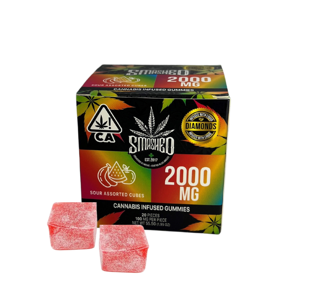 Smashed 2000mg Gummies