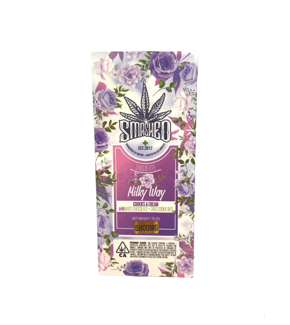 Smashed 5000mg Chocolate Bar
