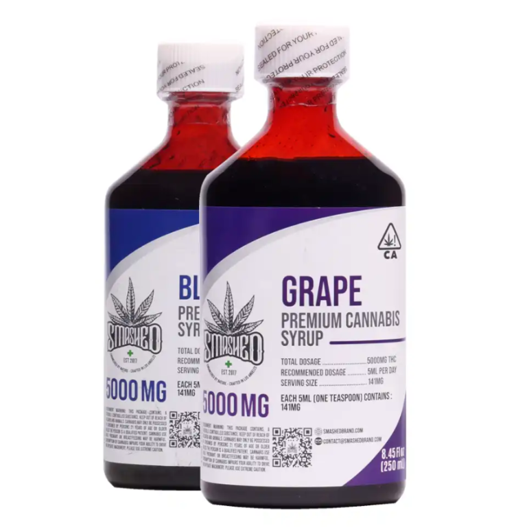 Smashed Premium Syrup 5000mg