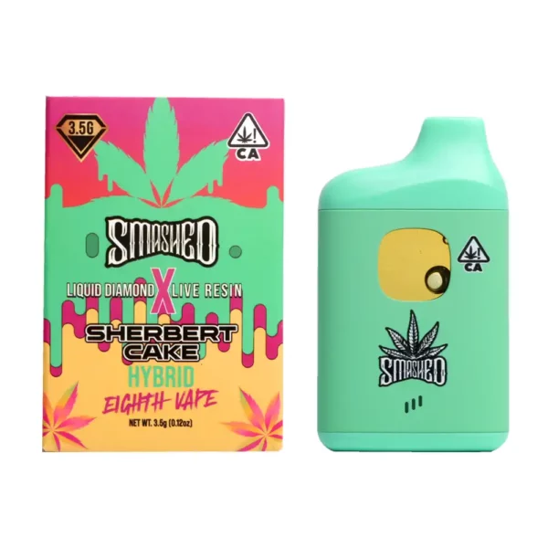 Smashed Sherbert Cake Disposable